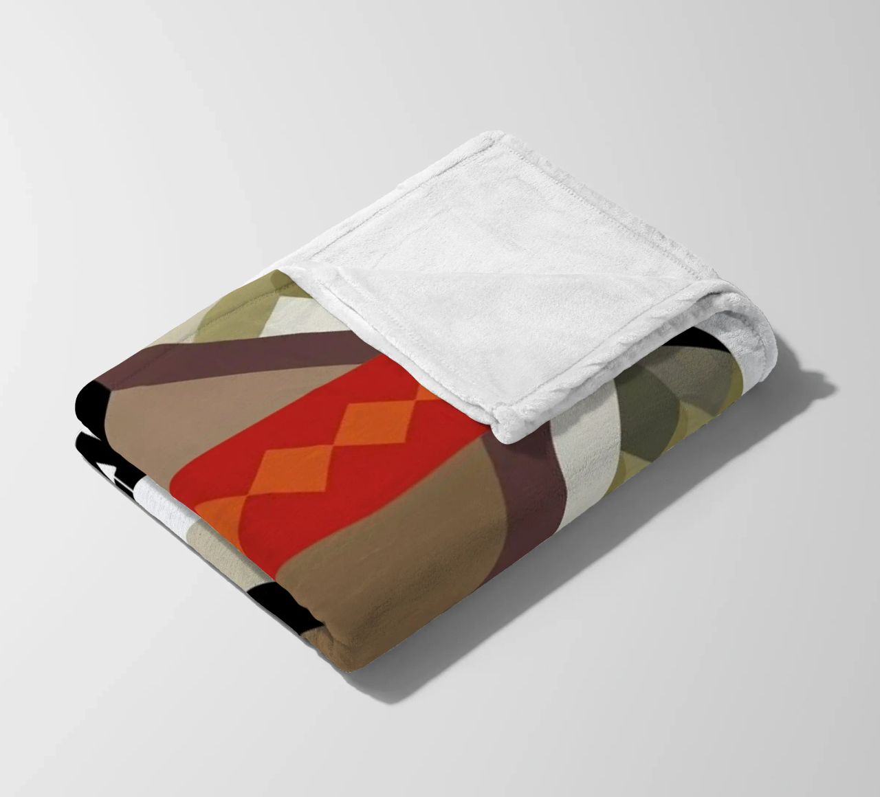 W - Western Style fleece blanket by The True Type