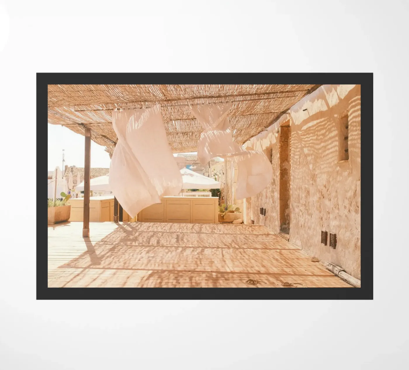 Dancing Shadows doormat by FujiPrints