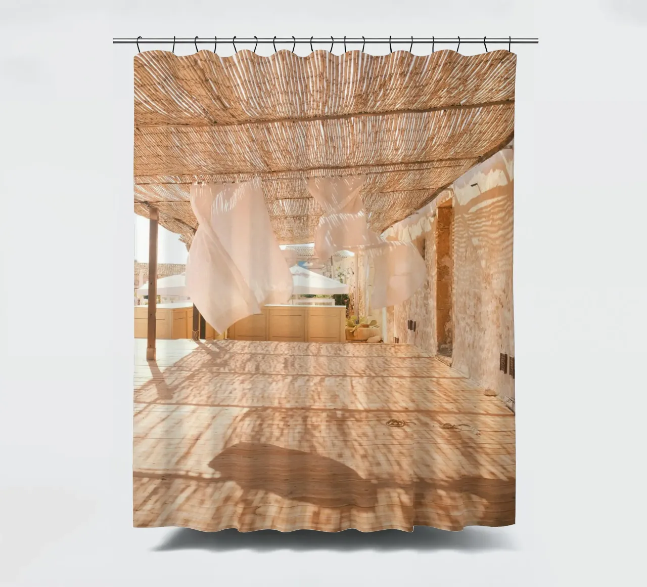Dancing Shadows tenda da doccia da FujiPrints