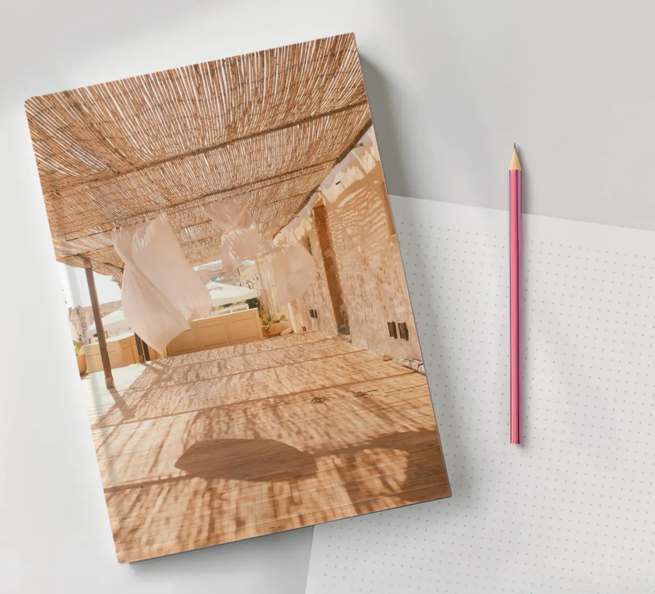 Dancing Shadows notebook by FujiPrints