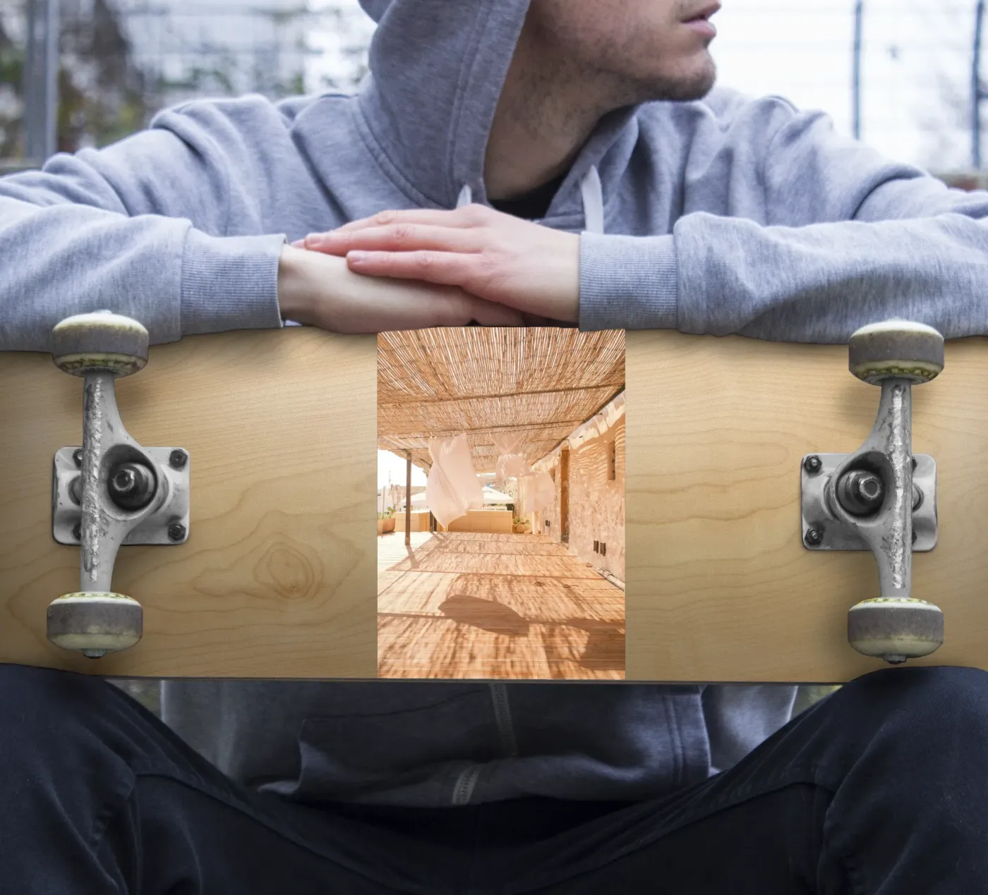 Dancing Shadows sticker van FujiPrints