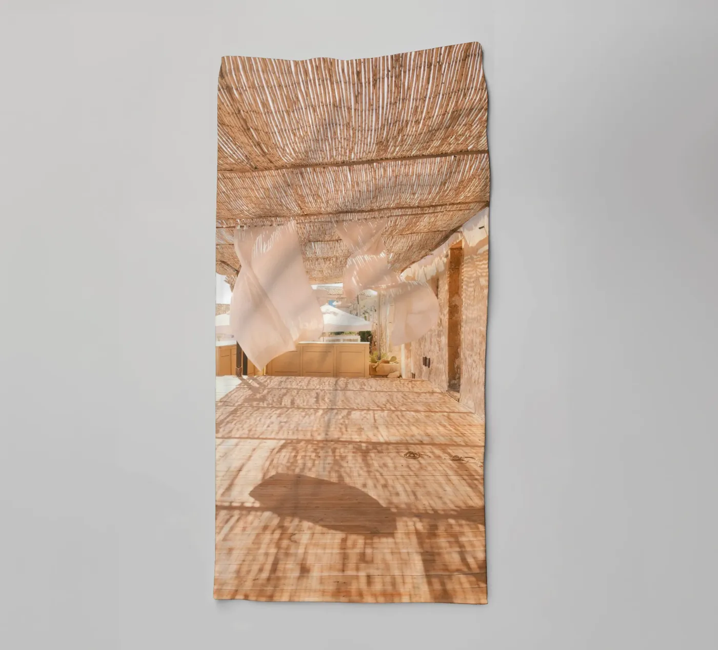 Dancing Shadows towel by FujiPrints