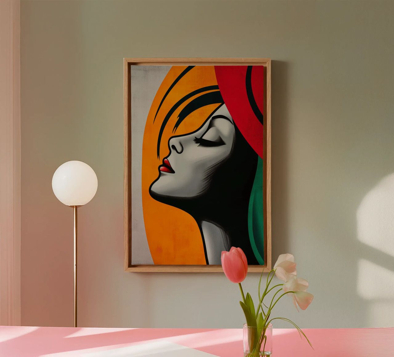 Whispers of colour in the wind canvas by melipo-art