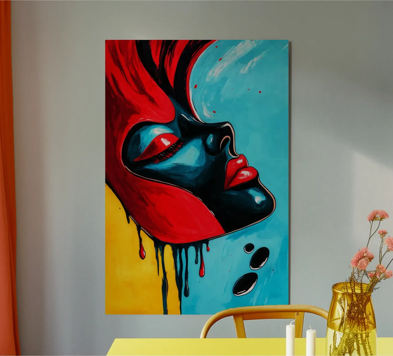 Lacrime di colore alluminio dibond da melipo-art