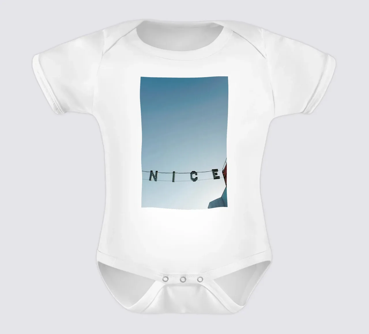 Ve-Nice body neonato maniche corte da Chris Abatzis