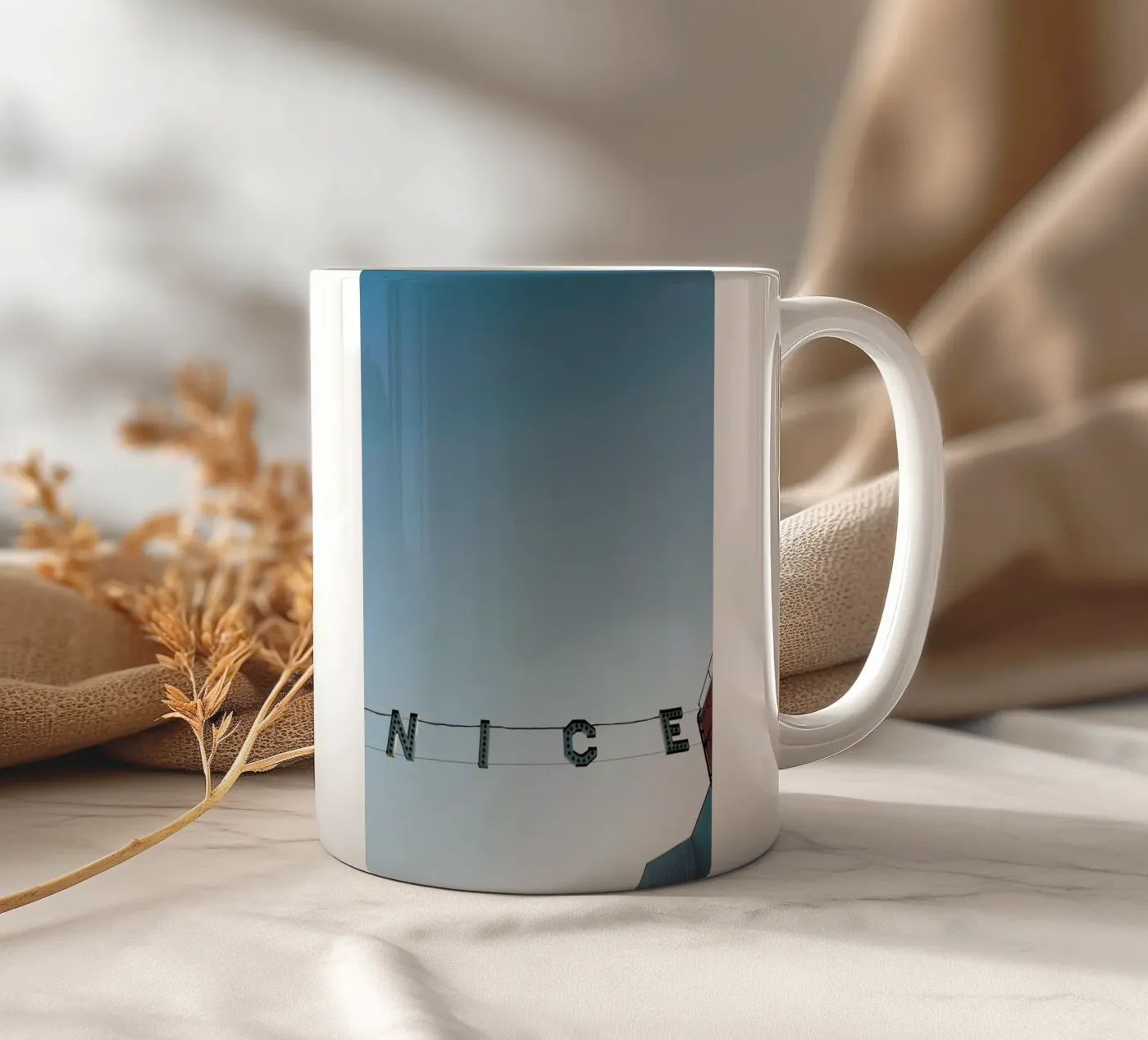 Ve-Nice ceramic mug by Chris Abatzis