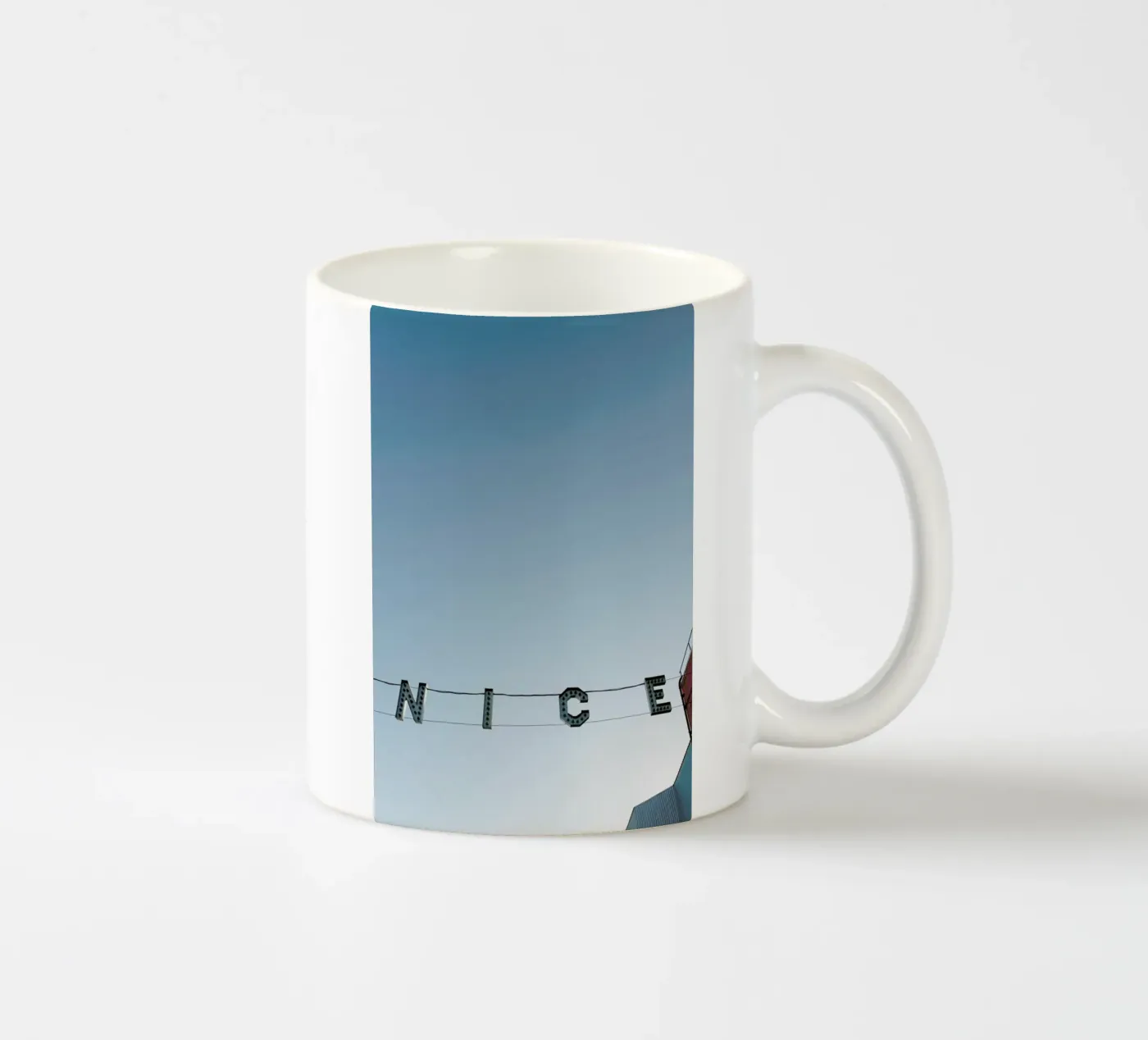 Ve-Nice ceramic mug by Chris Abatzis