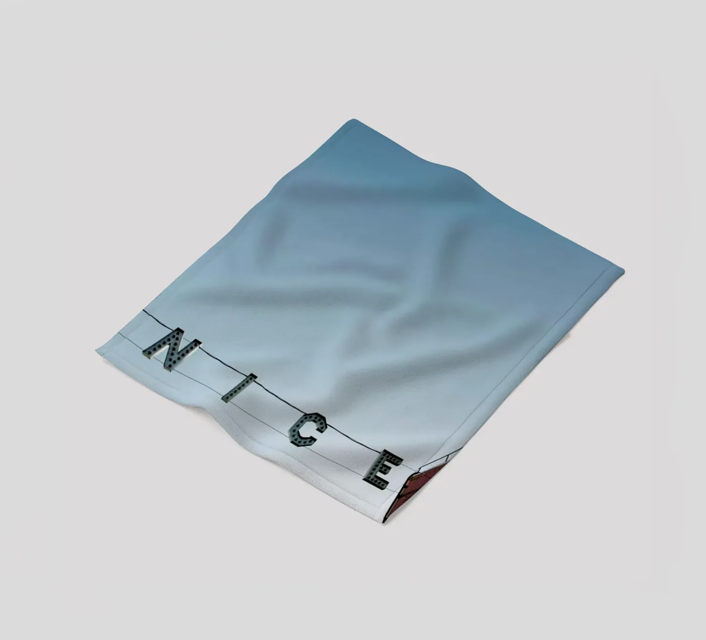 Ve-Nice fleece blanket by Chris Abatzis