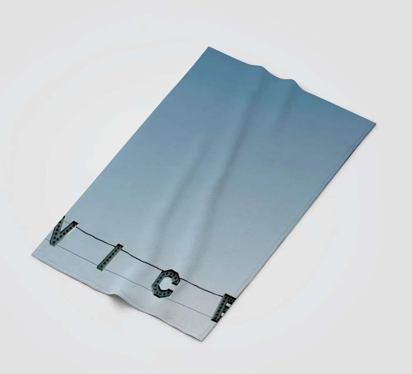 Ve-Nice fleece blanket by Chris Abatzis