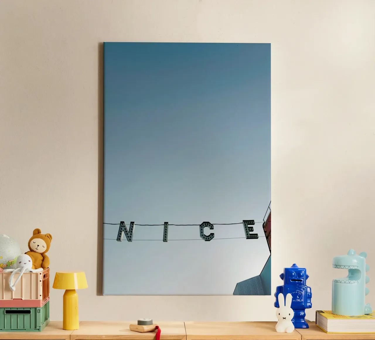Ve-Nice tela con Cornice a cassetta da Chris Abatzis