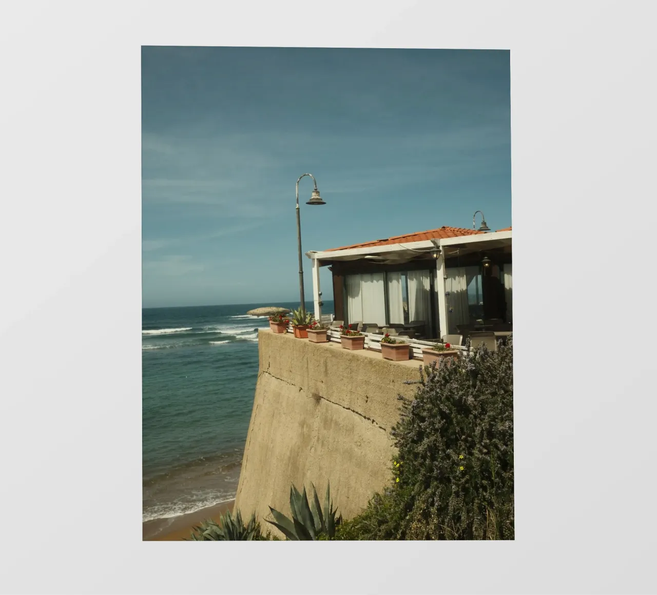 Seaside Patio pvc cover by FujiPrints