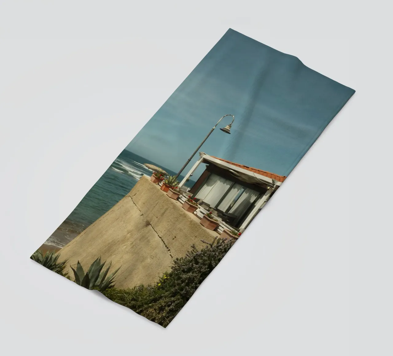 Seaside Patio telo mare da FujiPrints
