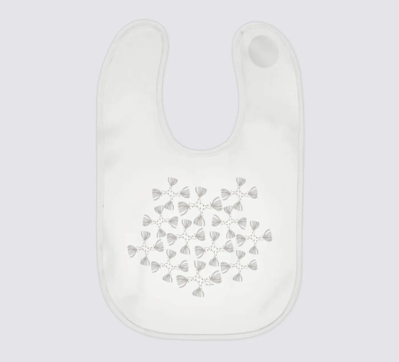 The fluffy pattern bavaglino da Mandalla Pattern