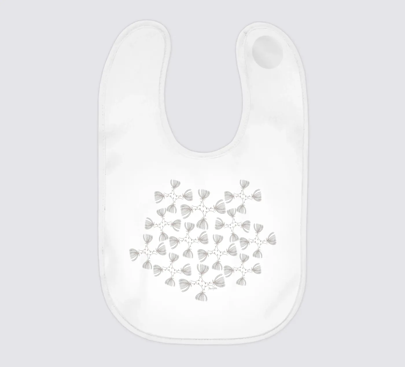 The fluffy pattern bavaglino da Mandalla Pattern