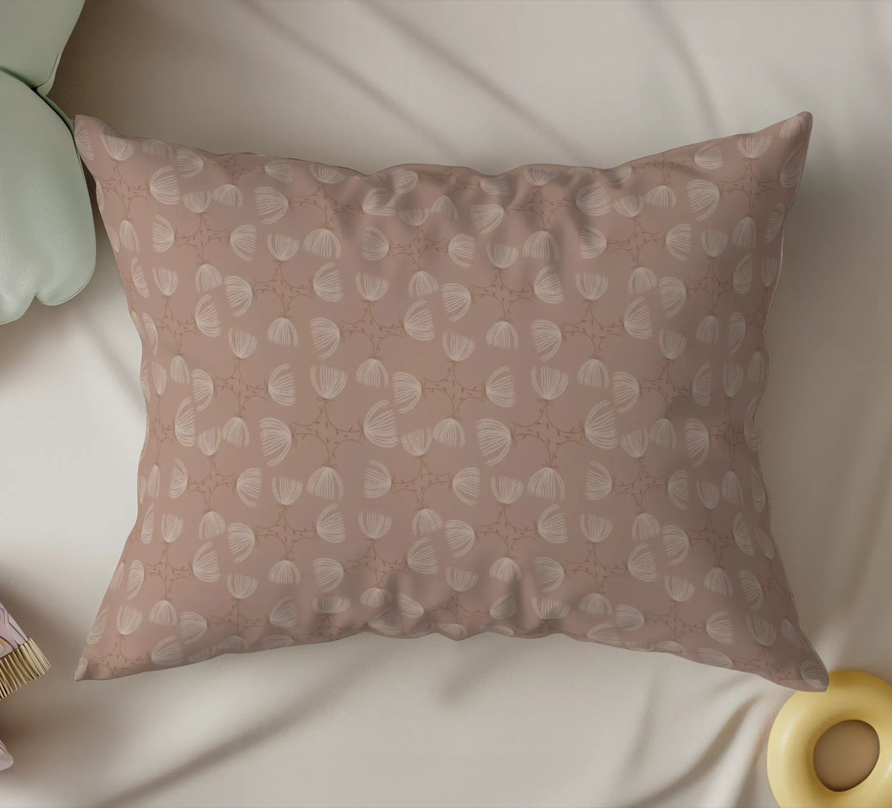 The fluffy pattern cuscino da Mandalla Pattern