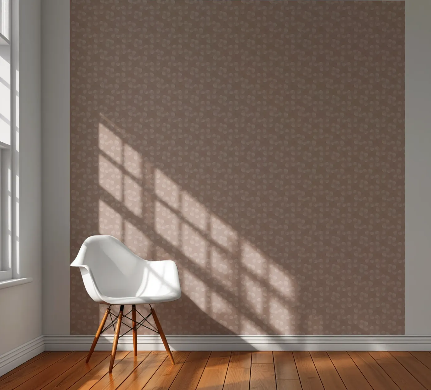 The fluffy pattern fotobehang van Mandalla Pattern