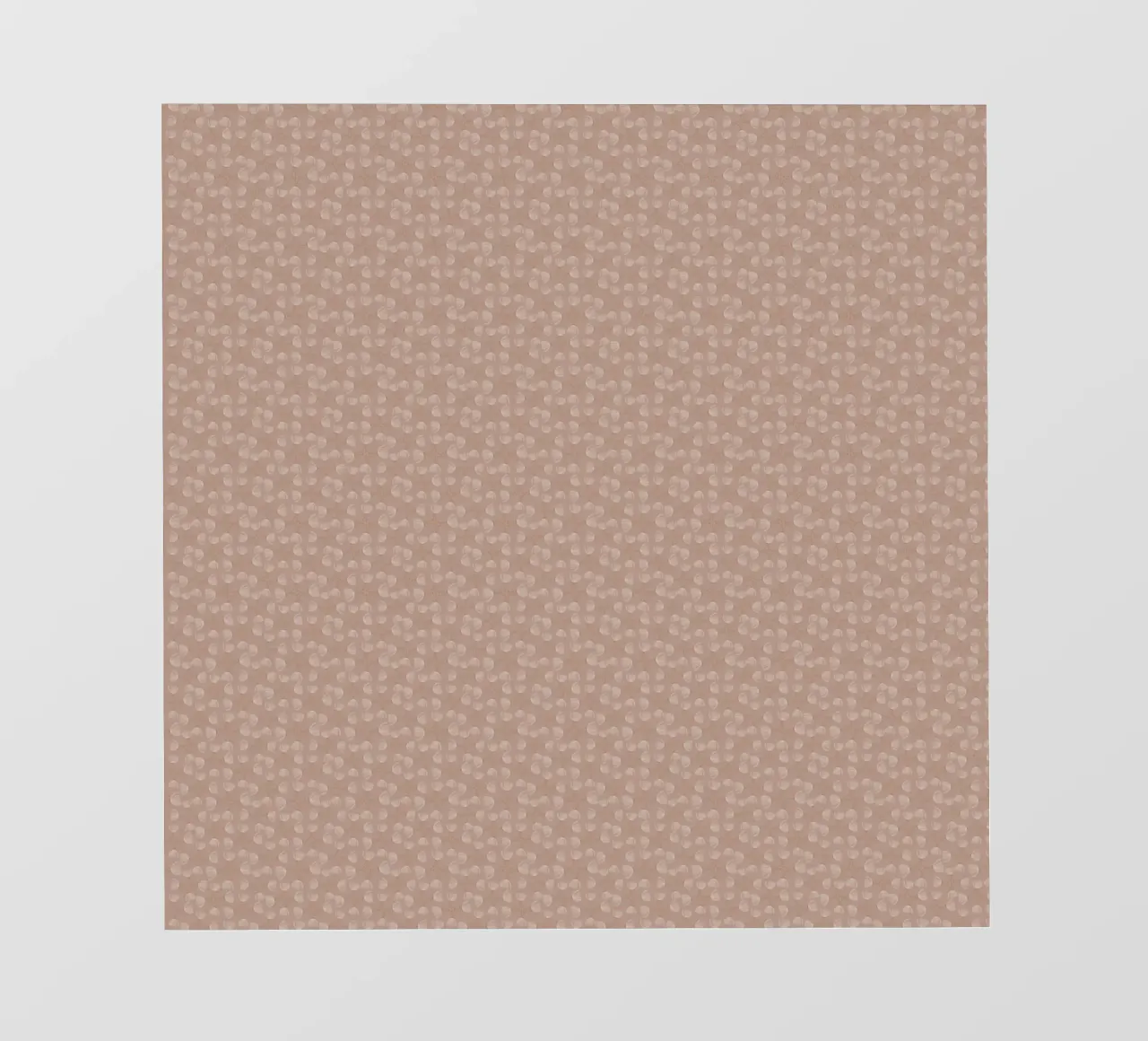 The fluffy pattern fotobehang van Mandalla Pattern