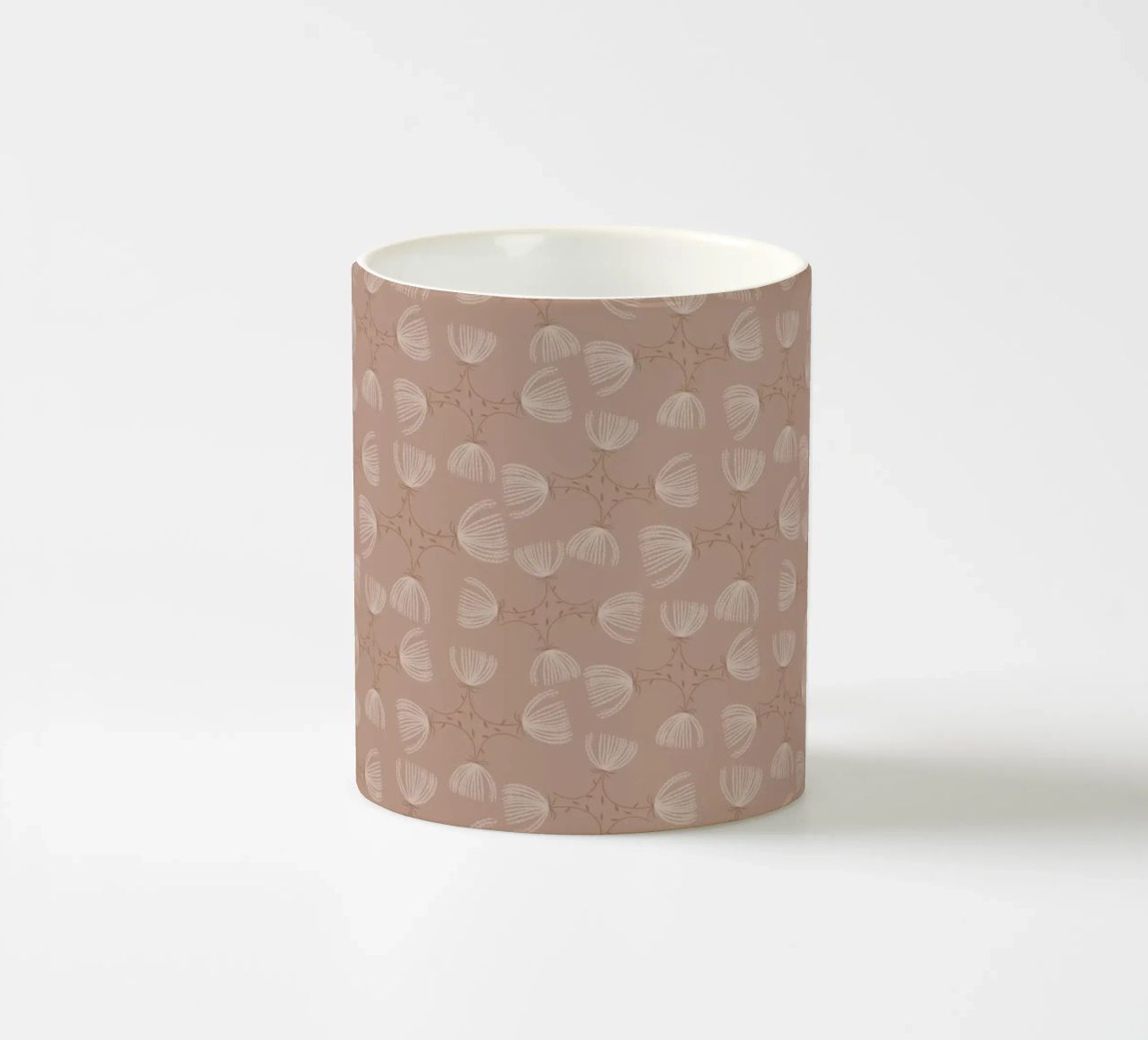 The fluffy pattern tazza in ceramica da Mandalla Pattern