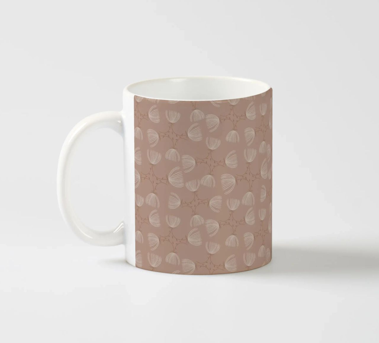 The fluffy pattern tazza in ceramica da Mandalla Pattern