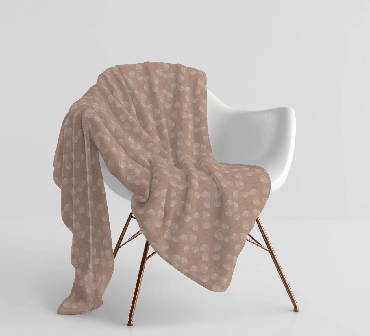 The fluffy pattern coperta in pile da Mandalla Pattern
