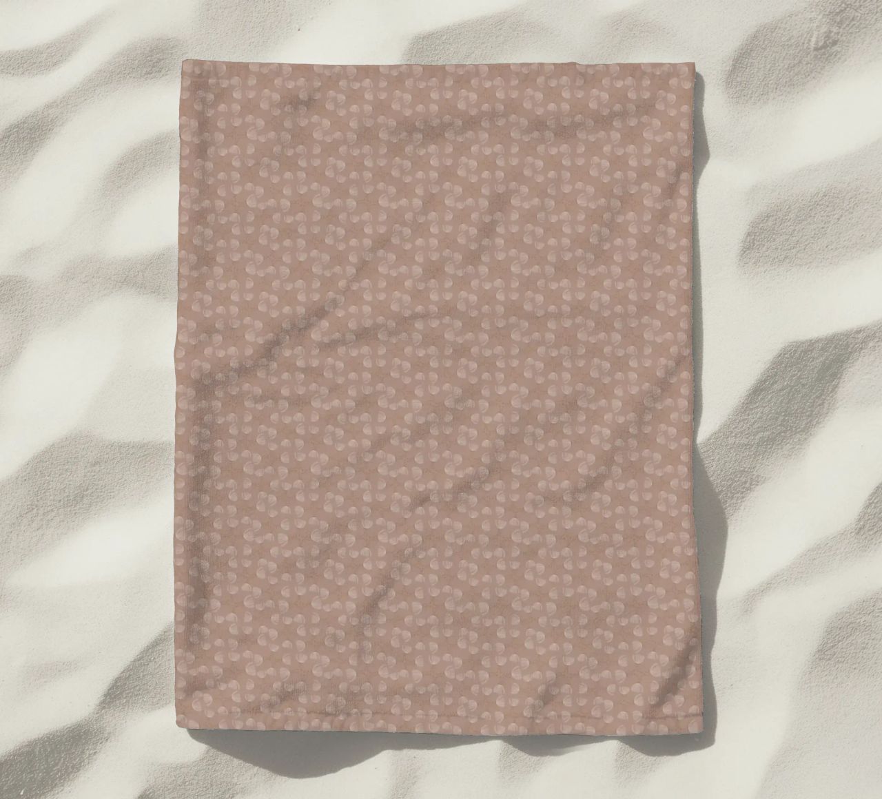 The fluffy pattern telo mare da Mandalla Pattern