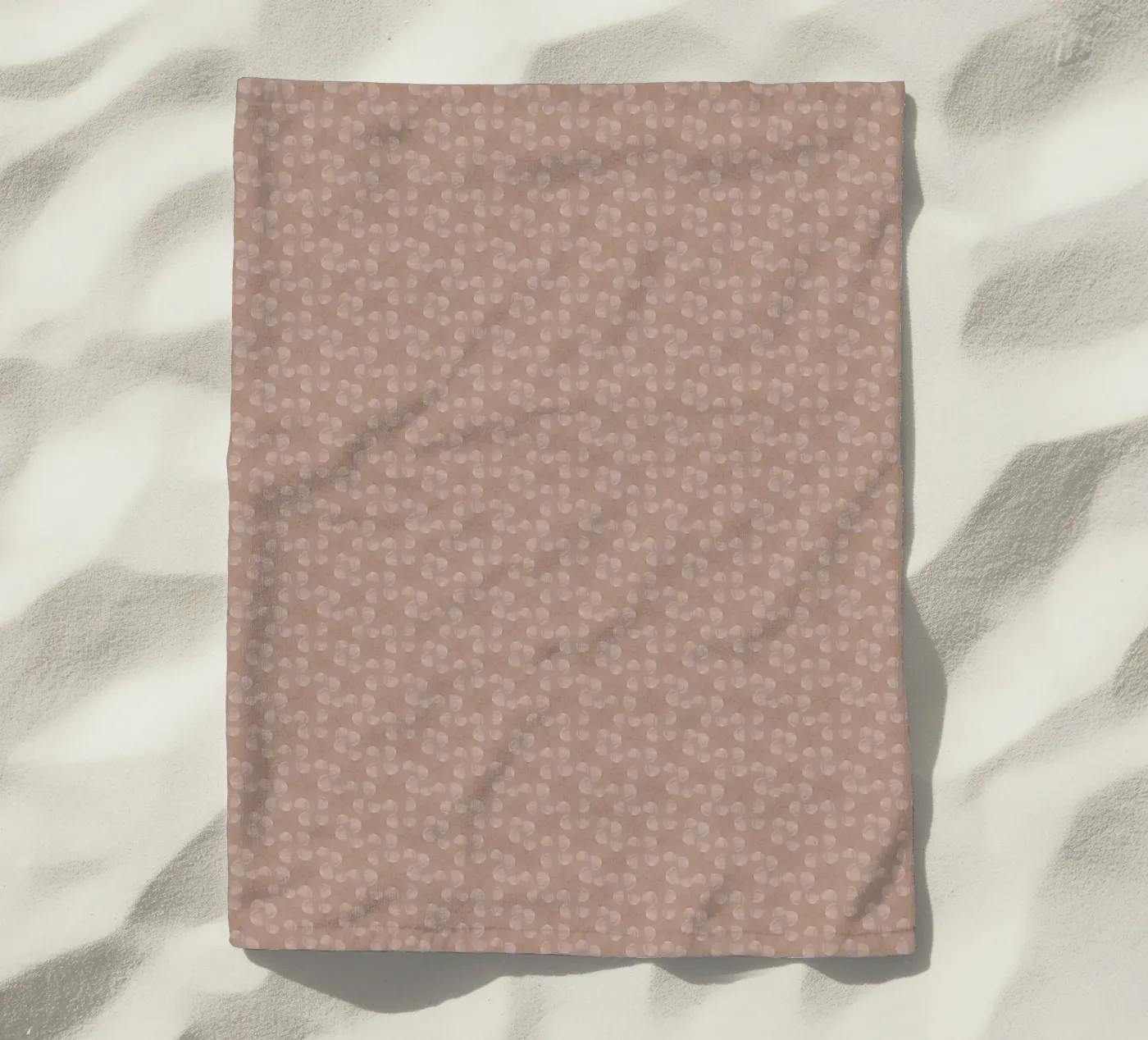 The fluffy pattern telo mare da Mandalla Pattern