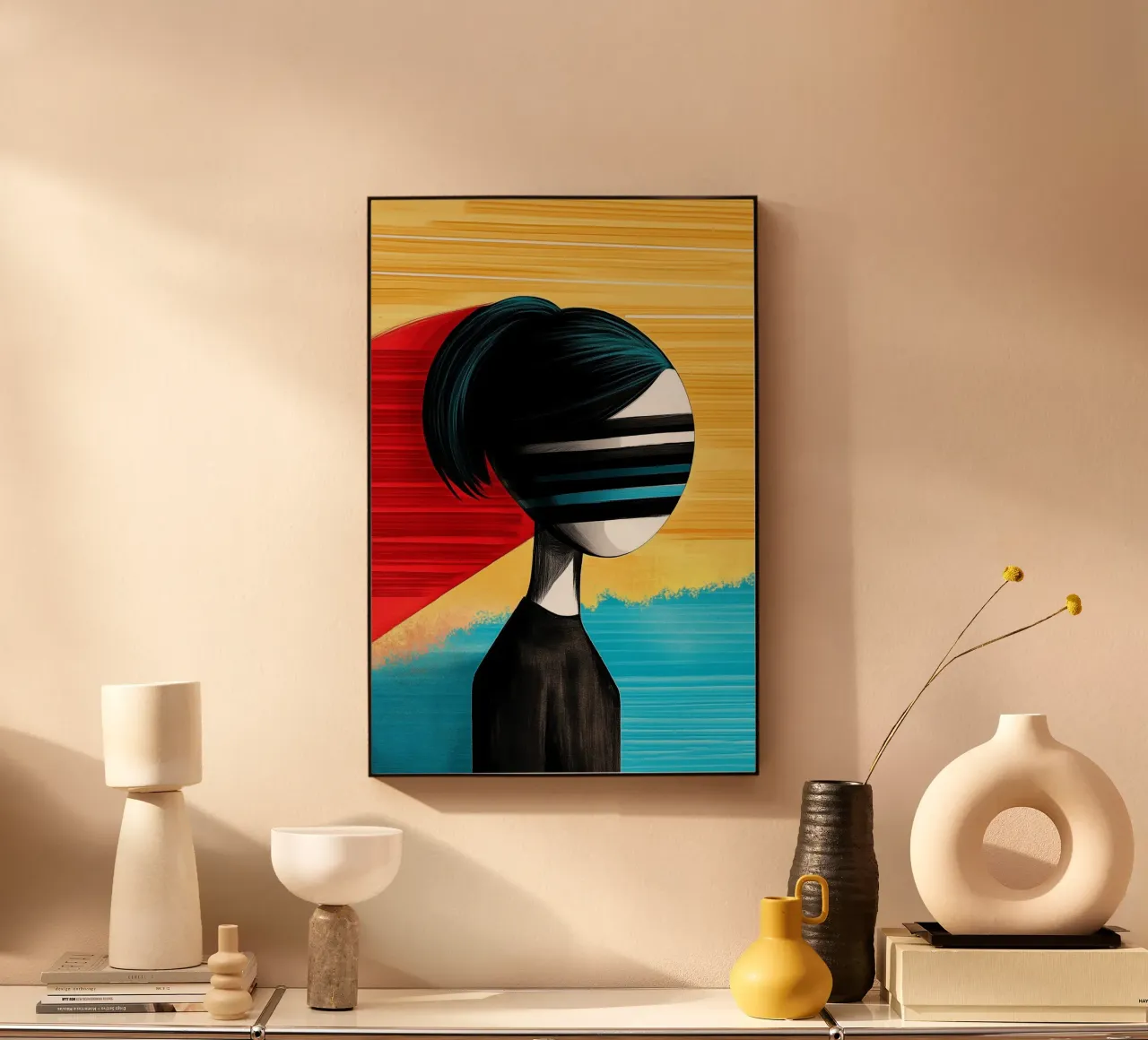 Fragmentierte Wahrnehmung Acryl-Glas von melipo-art