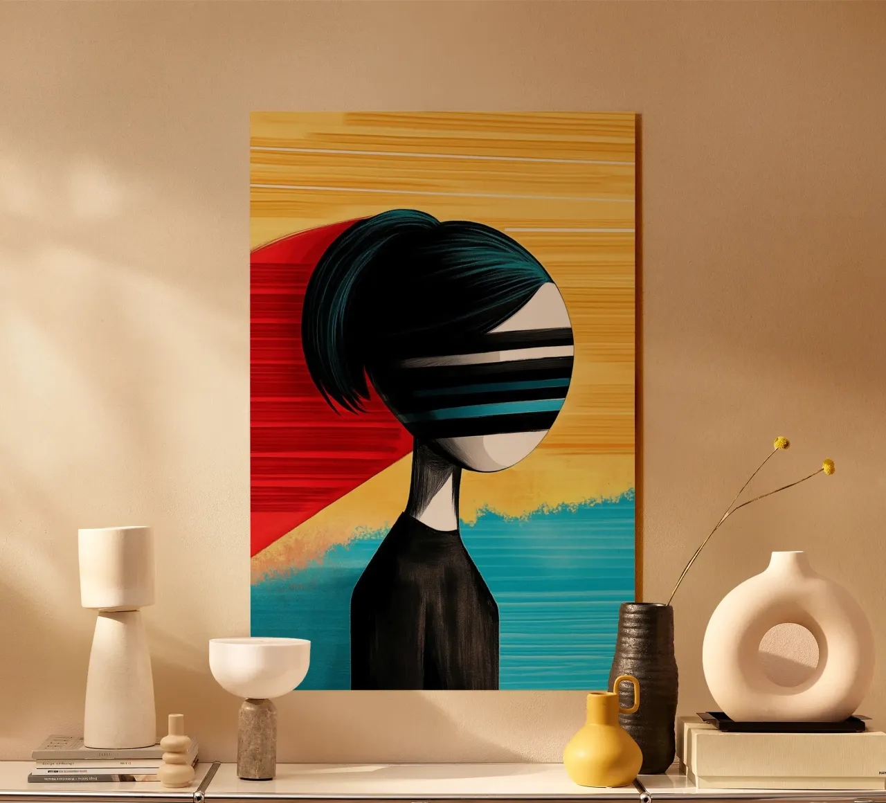 Fragmentierte Wahrnehmung Acryl-Glas von melipo-art