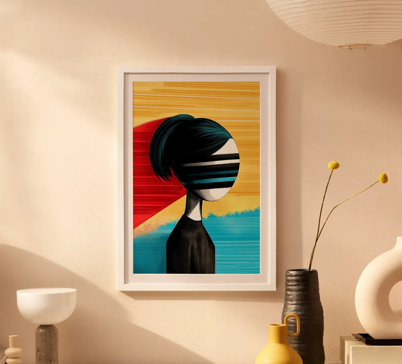 Fragmented perception poster by melipo-art