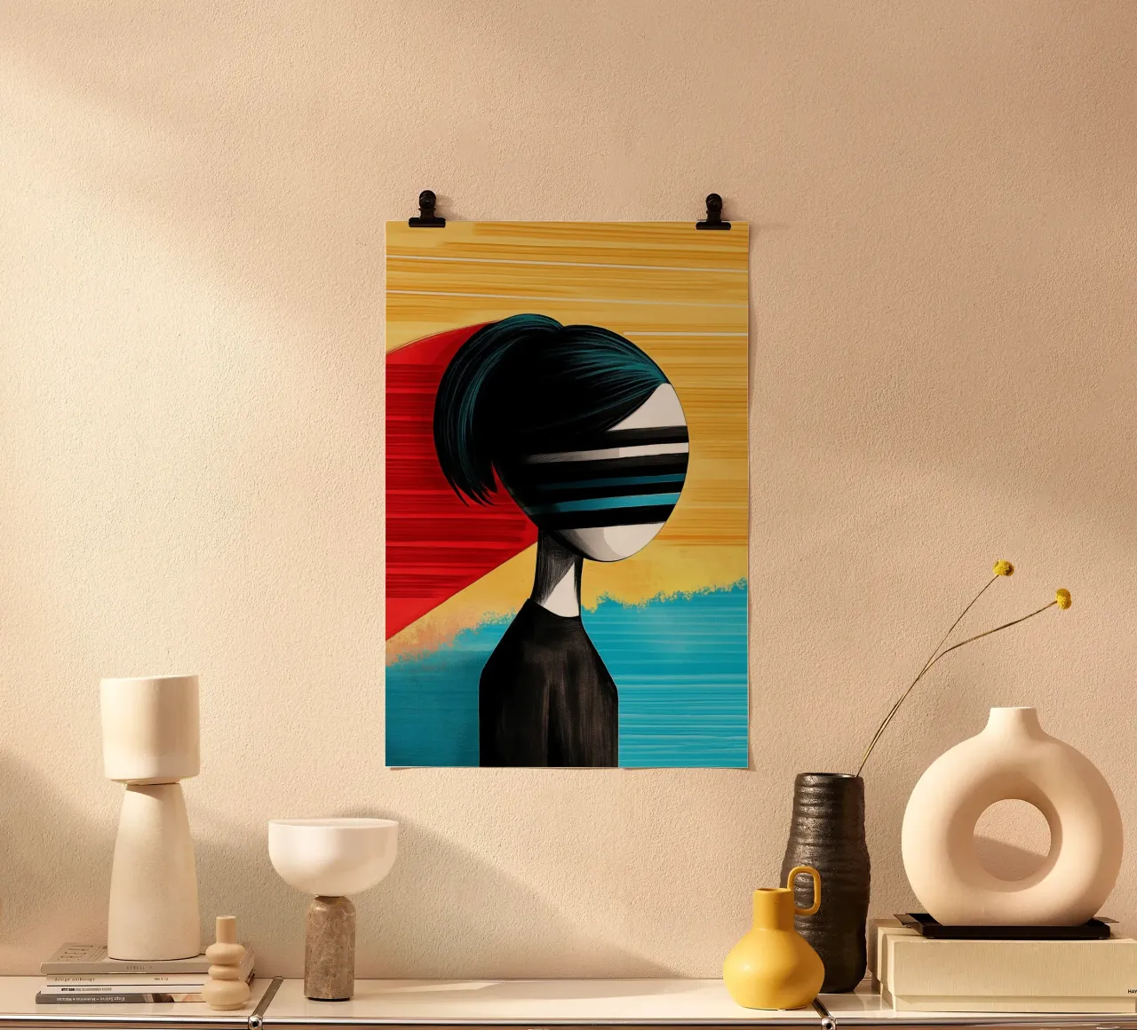 Fragmented perception poster by melipo-art