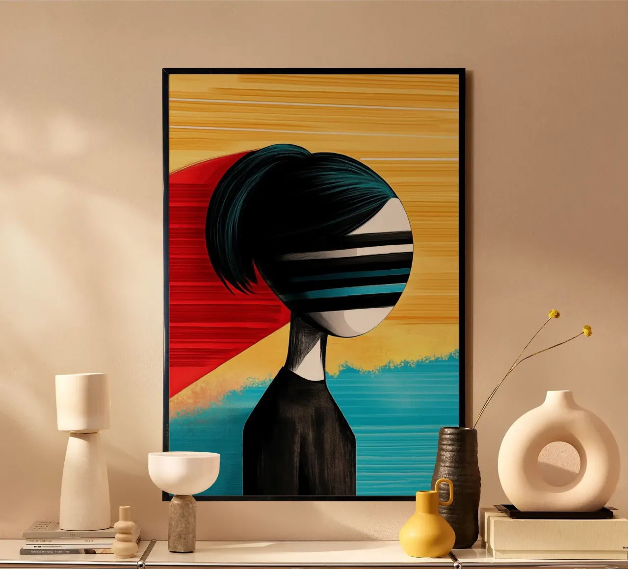 Fragmented perception poster by melipo-art