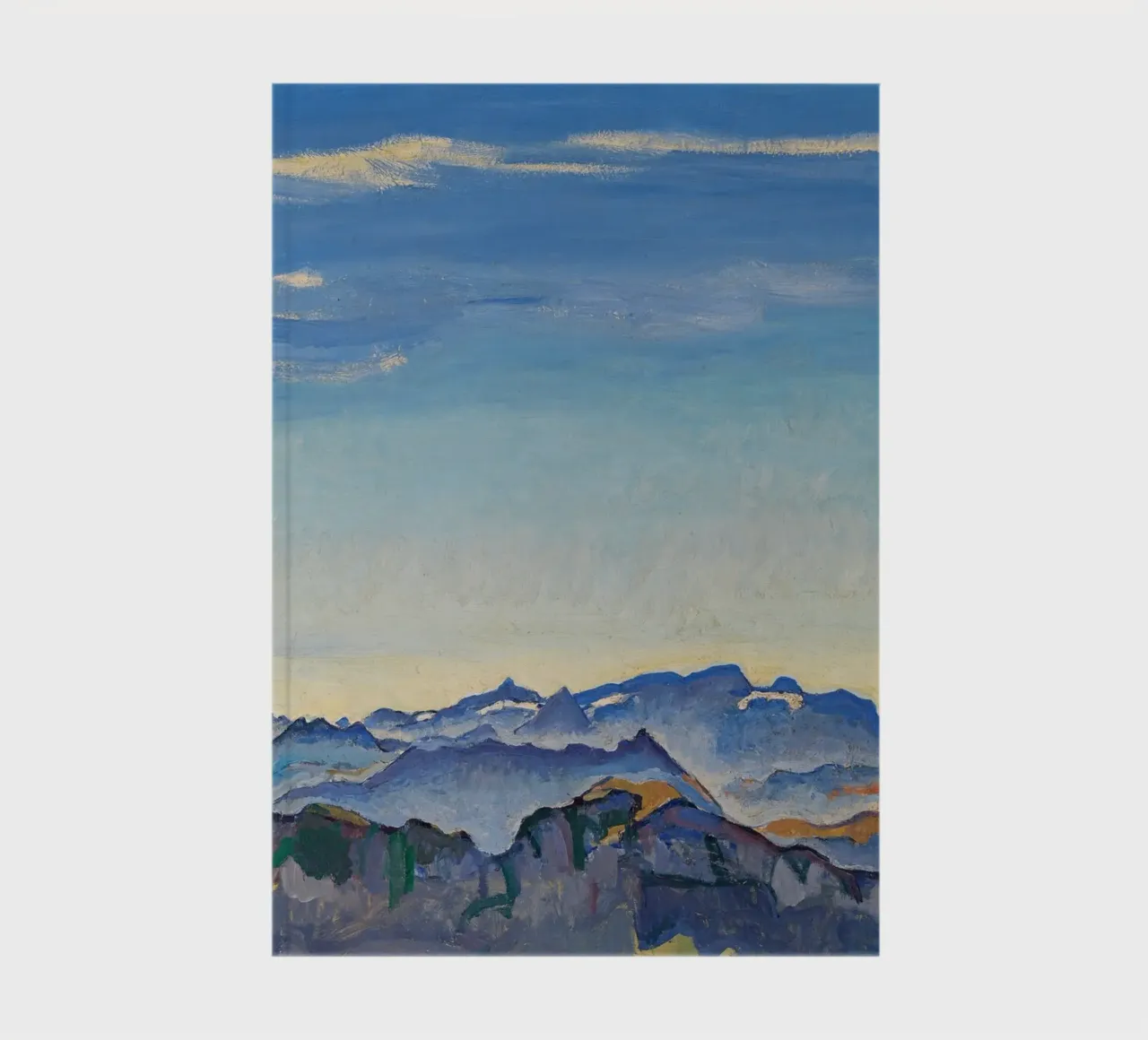 Ferdinand Hodler - Vaud Alps from the Rochers de Naye notebook by ARTOTHEK