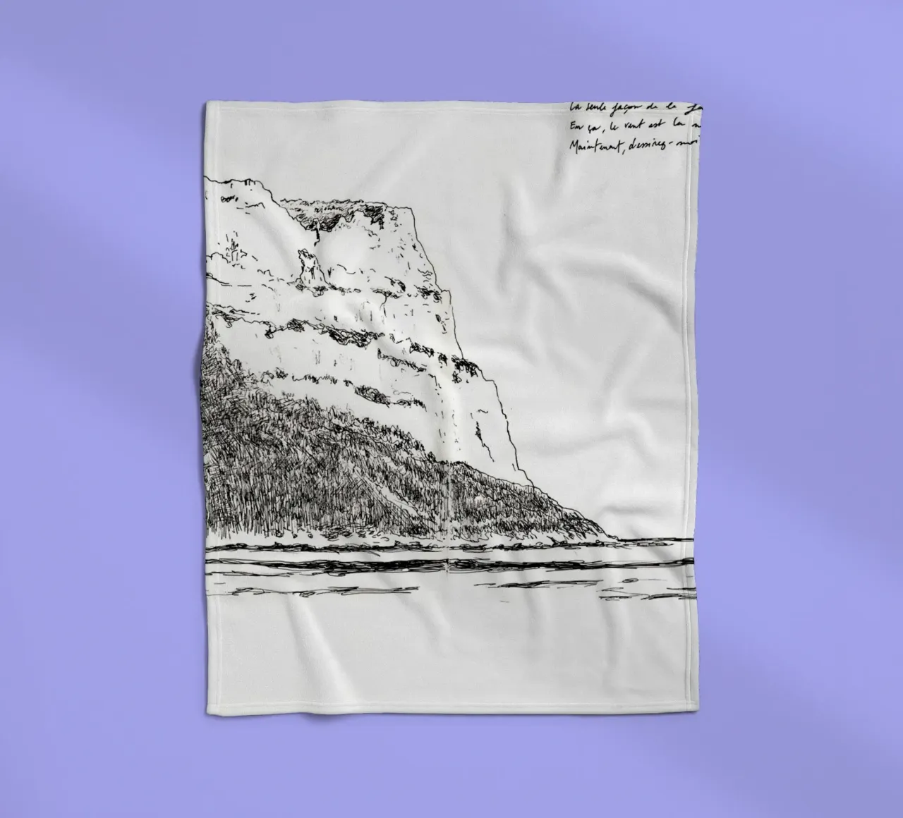 Cassis 1 coperta in pile da Humphrey VIDAL