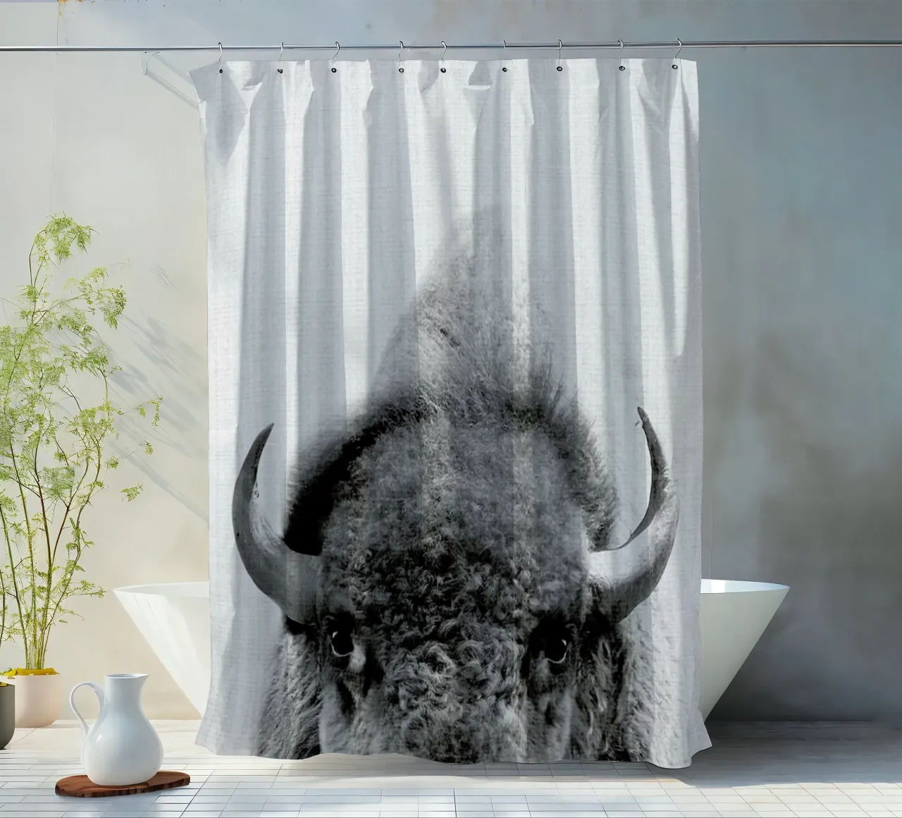 Print 74 tenda da doccia da Lila x Lola