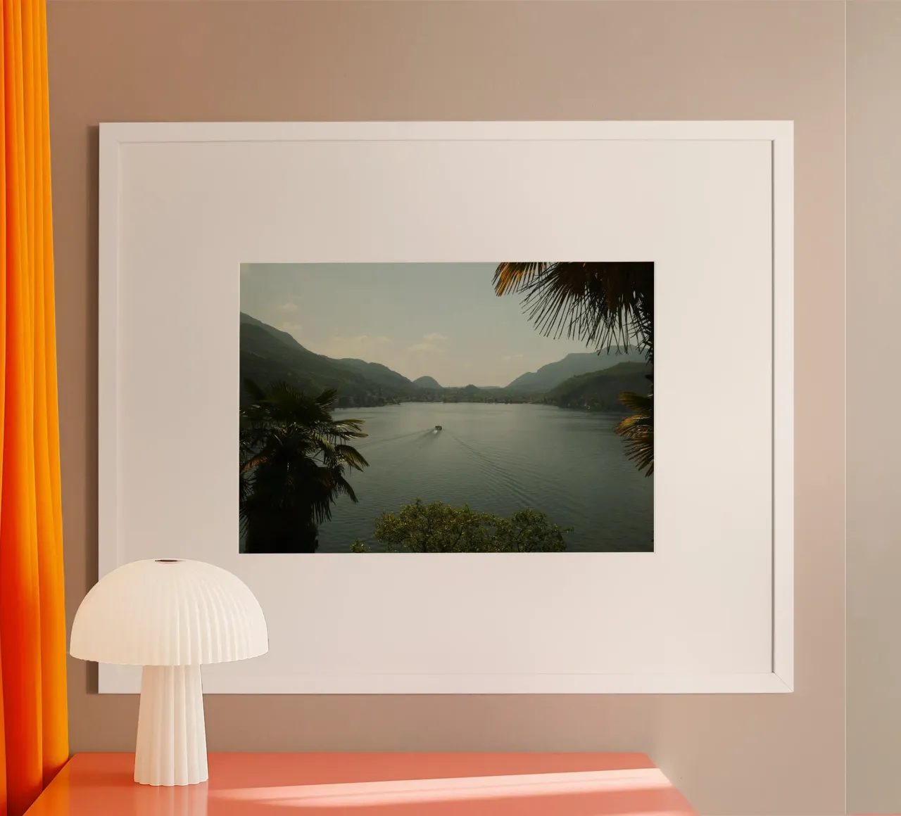 Tranquil Lake Escape poster da FujiPrints