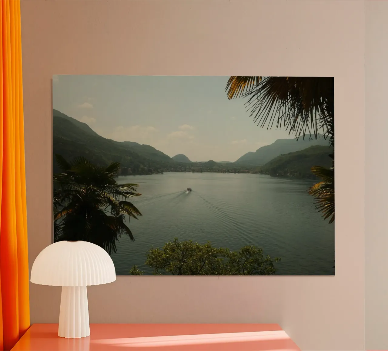 Tranquil Lake Escape poster da FujiPrints