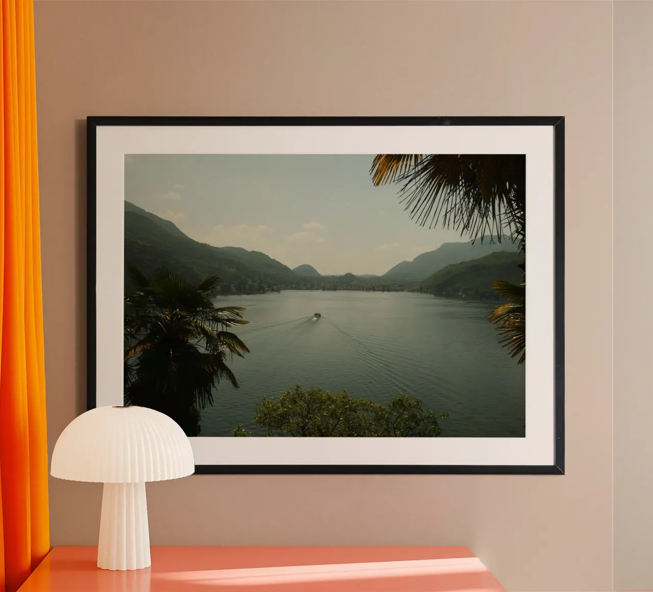 Tranquil Lake Escape poster da FujiPrints