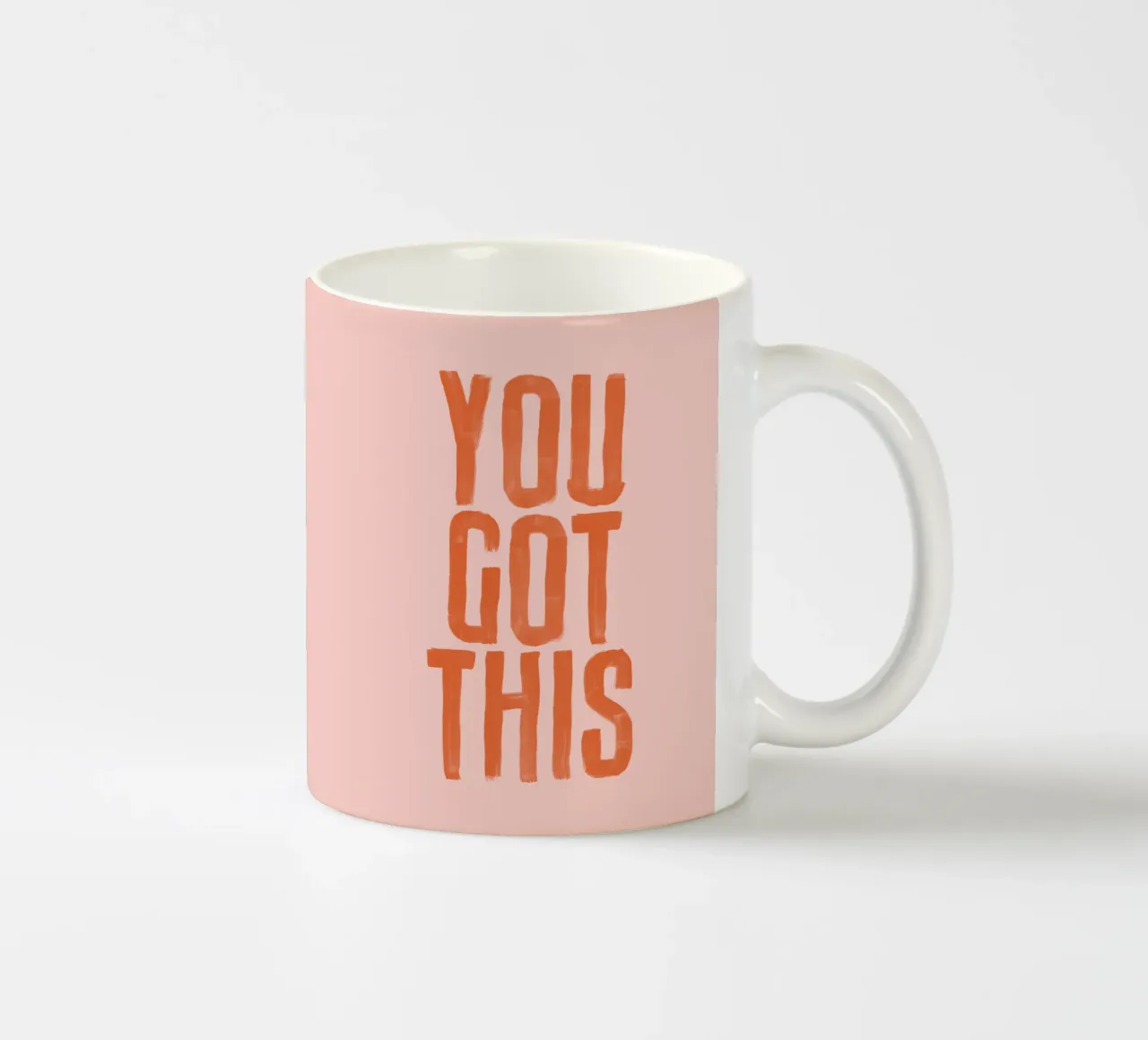 Design tipografico You Got This tazza in ceramica da THE MOTIVATED TYPE
