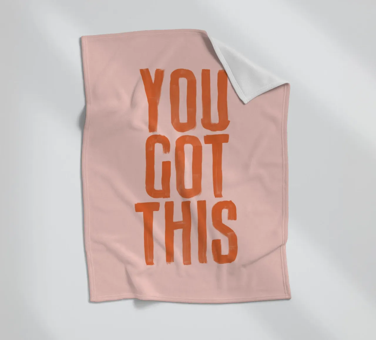Design tipografico You Got This coperta in pile da THE MOTIVATED TYPE