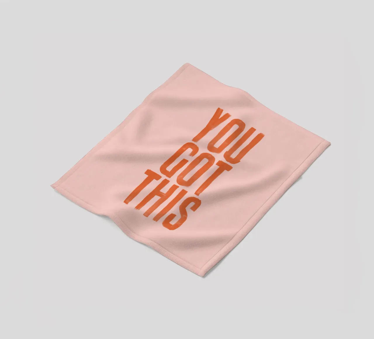 Design tipografico You Got This coperta in pile da THE MOTIVATED TYPE