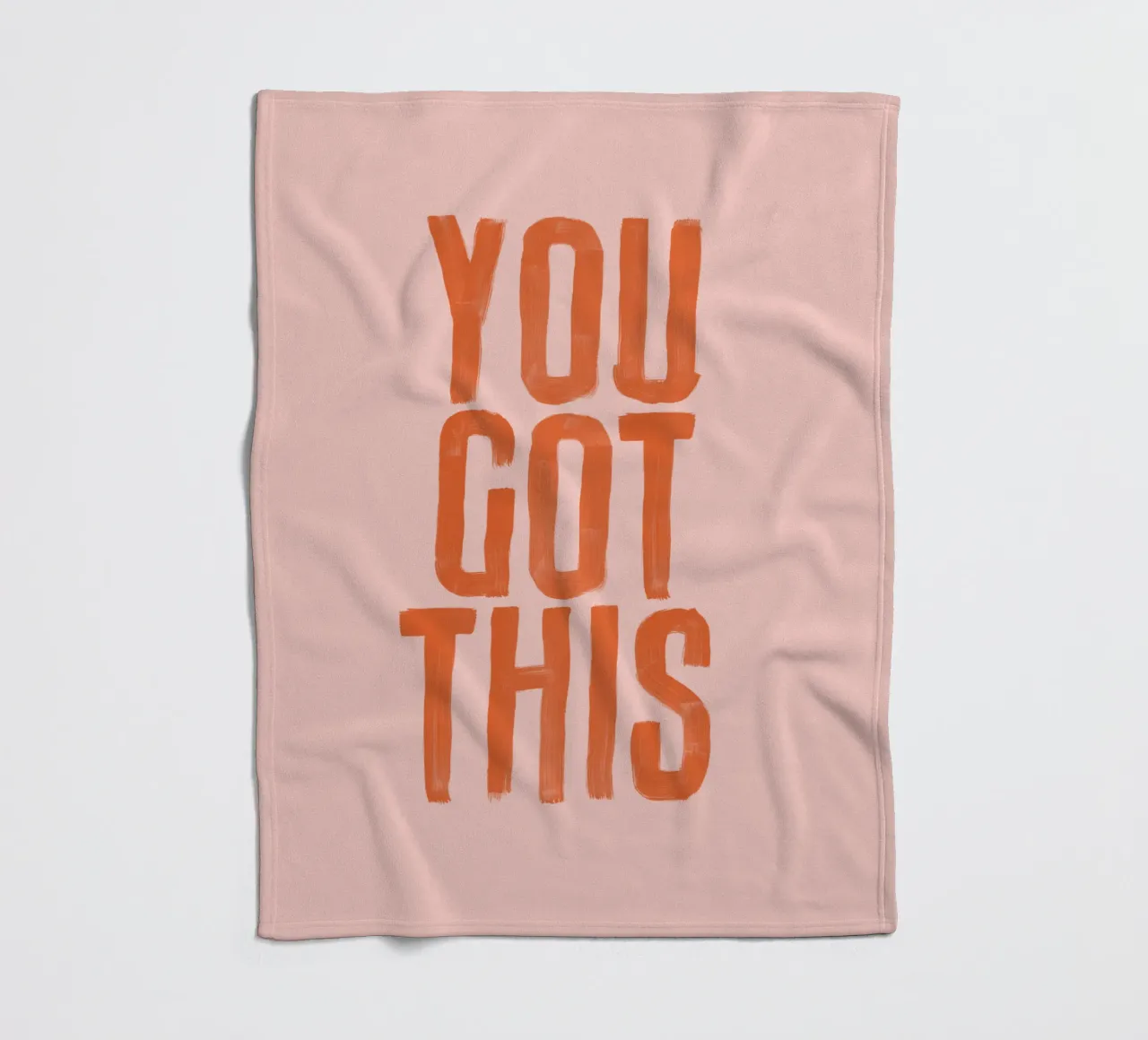 Design tipografico You Got This coperta in pile da THE MOTIVATED TYPE