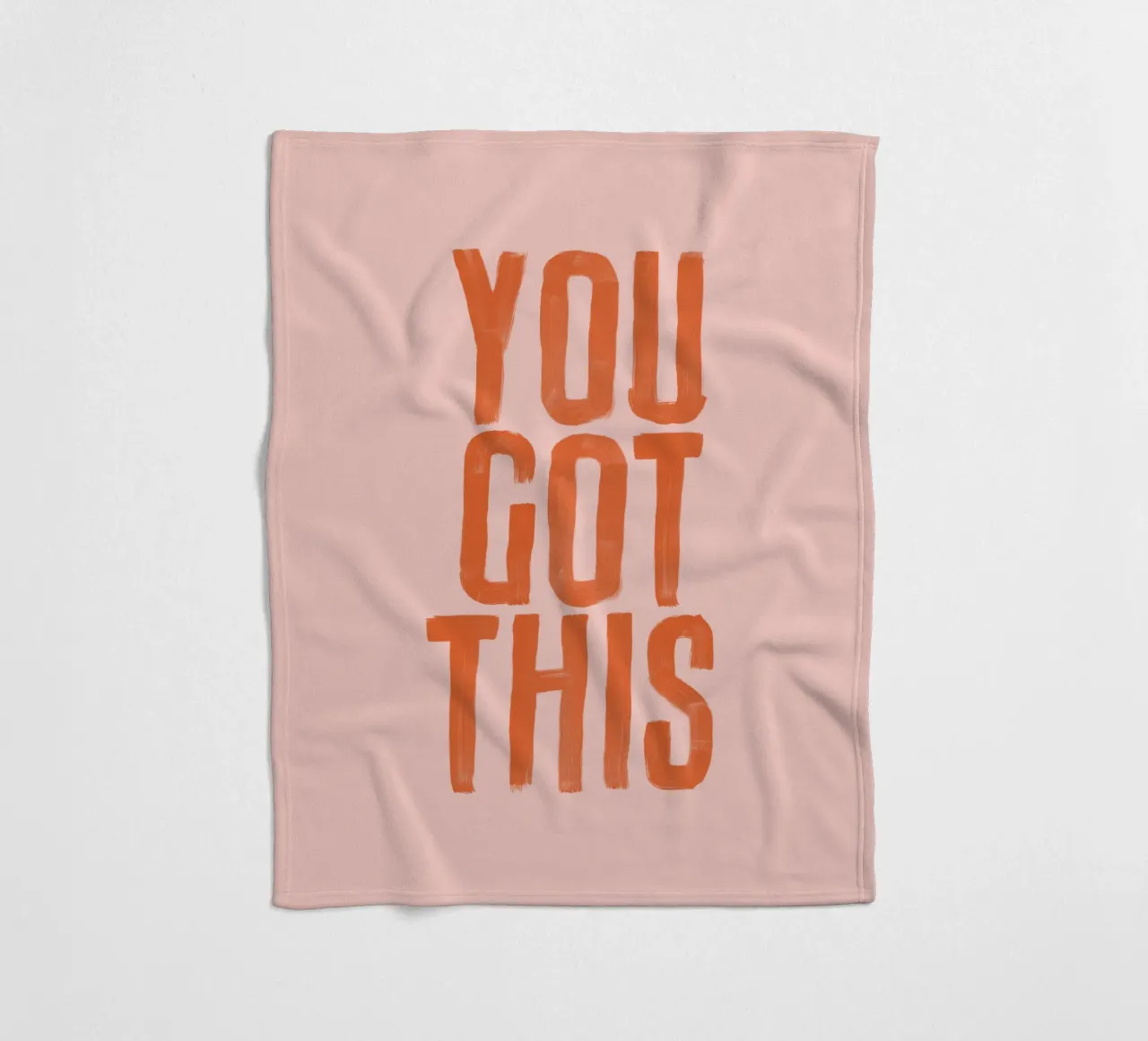 Design tipografico You Got This coperta in pile da THE MOTIVATED TYPE
