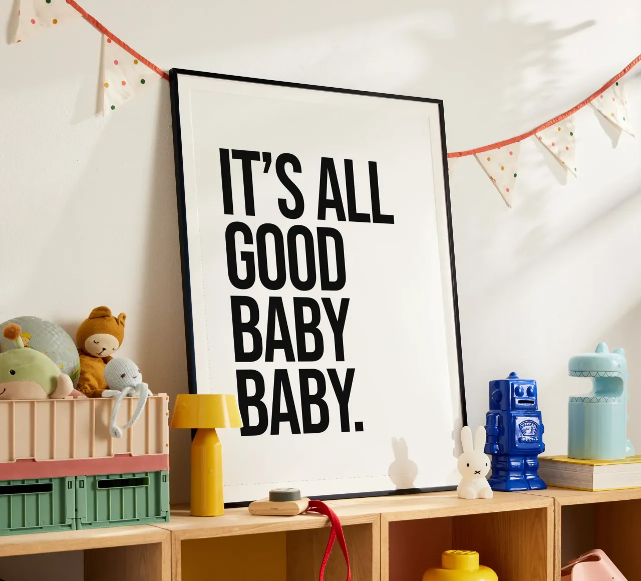 It's all good quote poster by Paigaam Studio