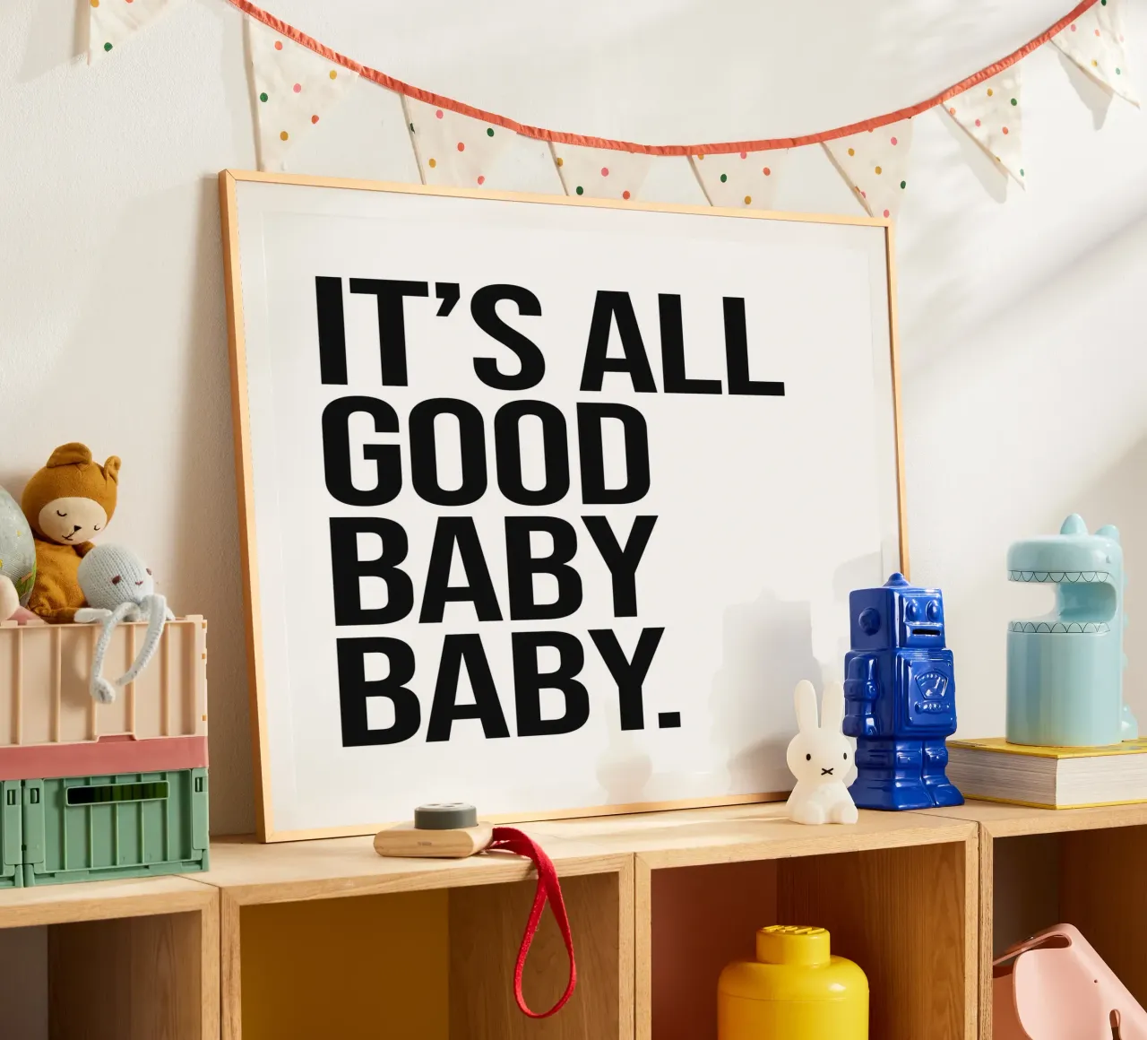 It's all good quote poster by Paigaam Studio