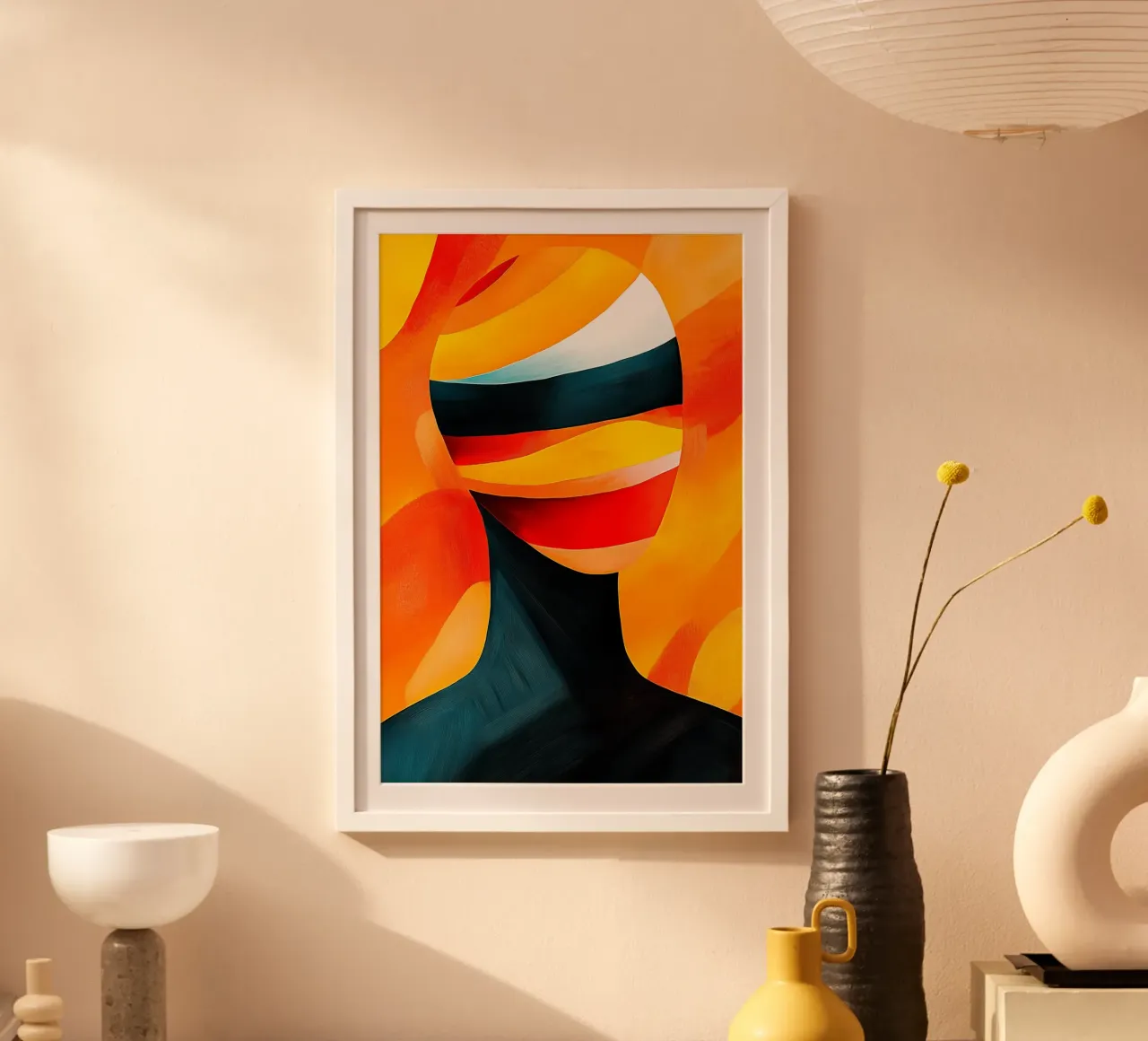 Flaming spirit - thoughts in the sunlight hahnemühle by melipo-art
