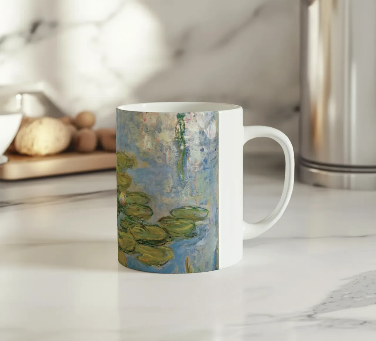 Claude Monet - Ninfee tazza in ceramica da ARTOTHEK