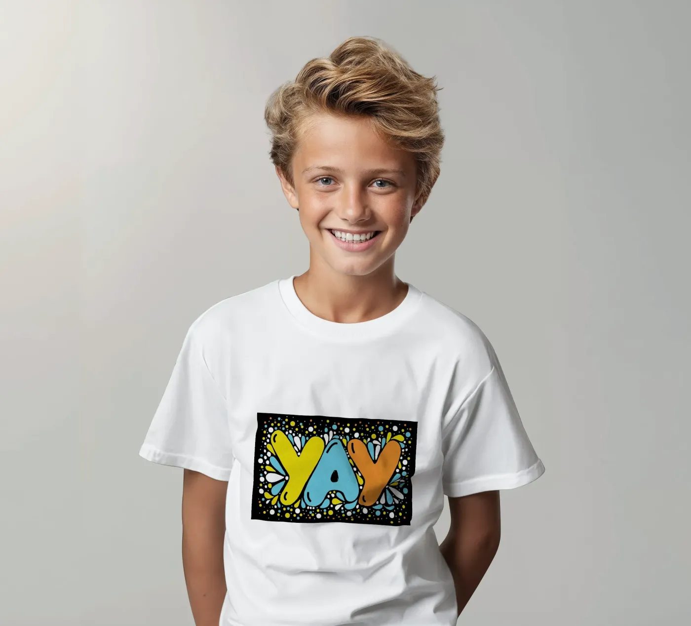 YAY t-shirt bambini da Matthew Taylor Wilson