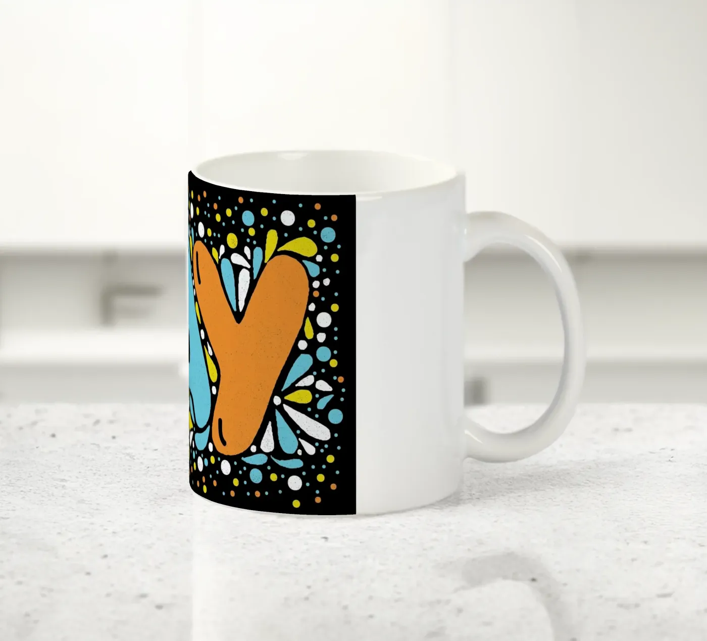 YAY ceramic mug by Matthew Taylor Wilson
