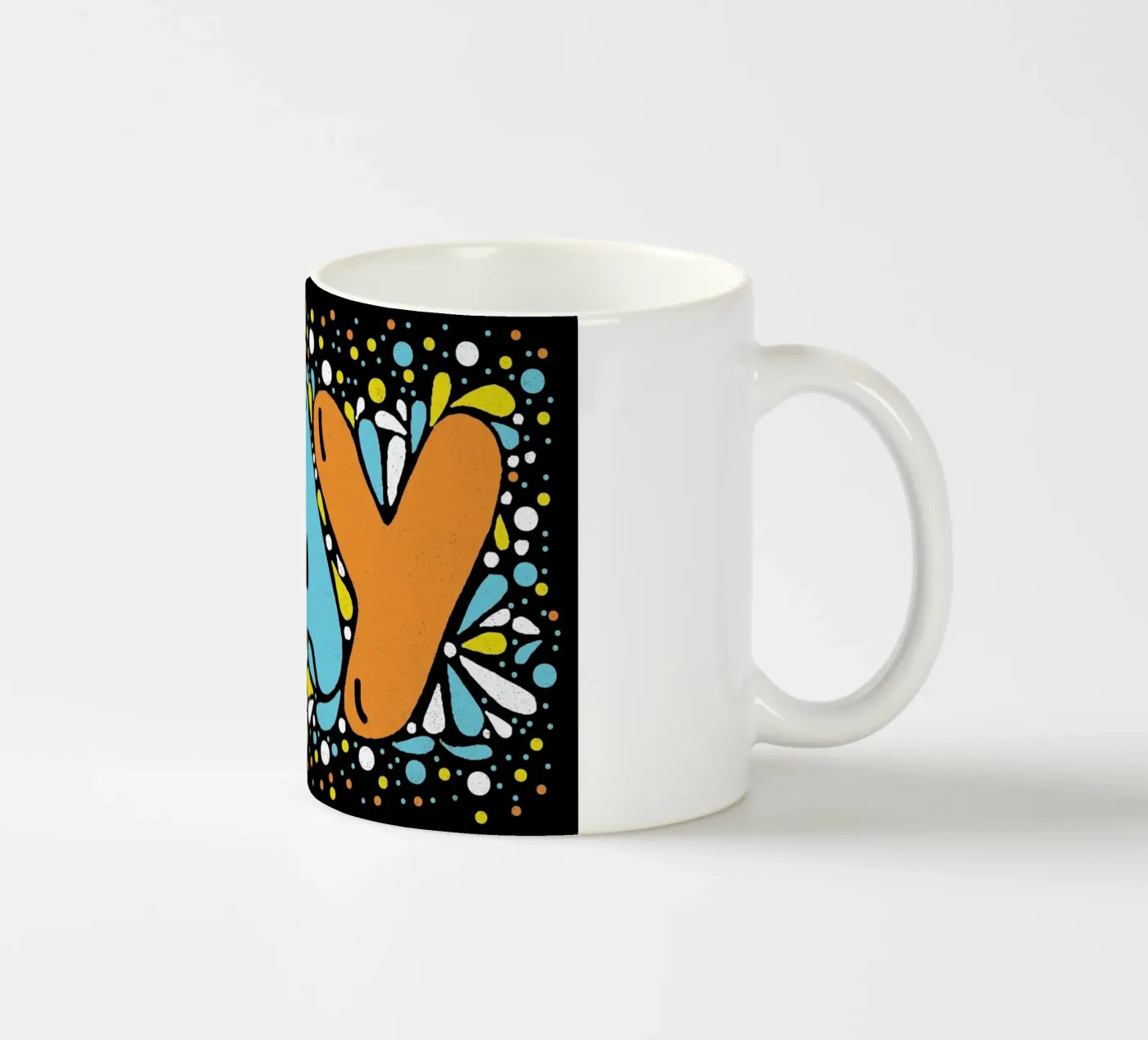YAY ceramic mug by Matthew Taylor Wilson