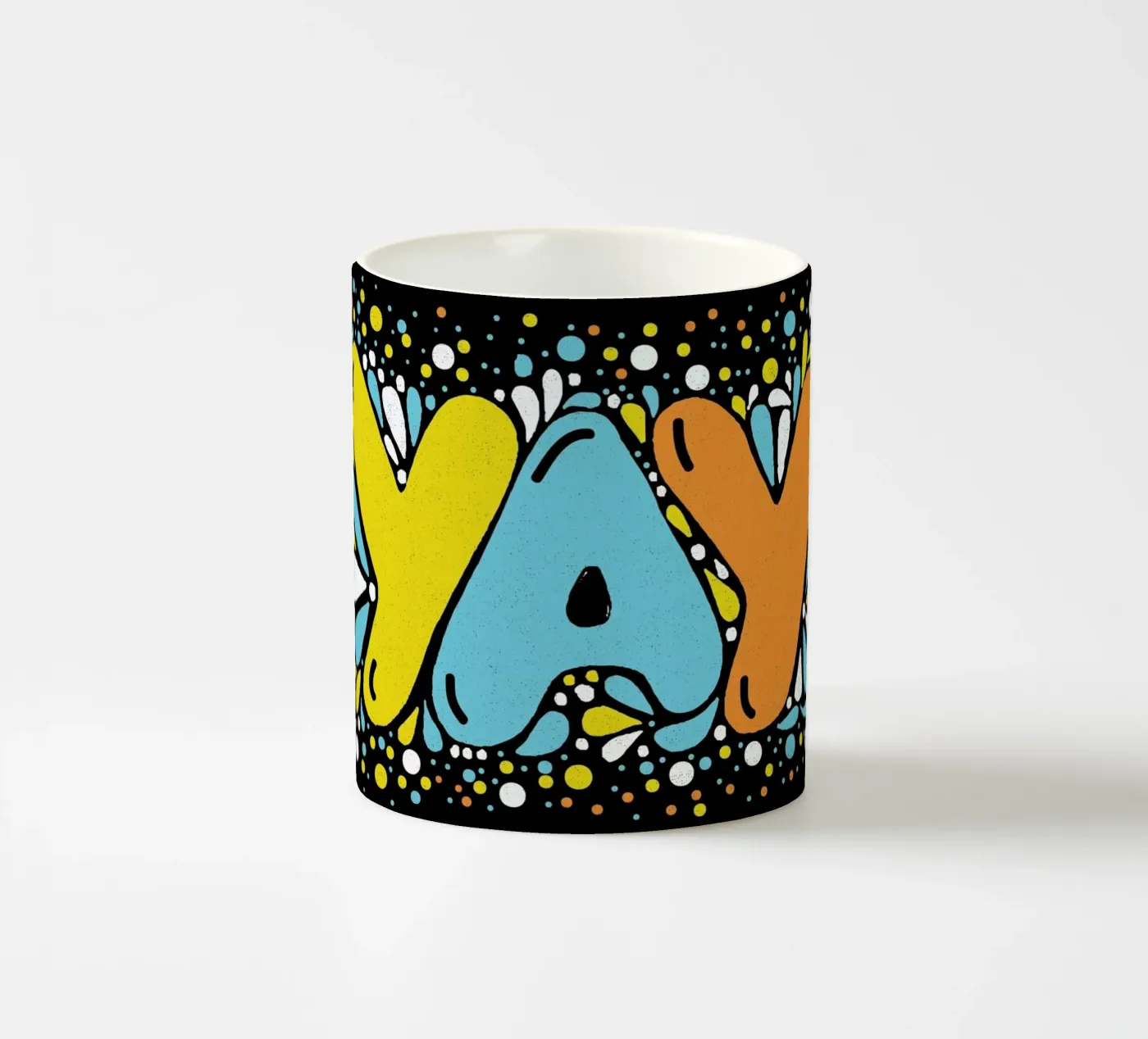 YAY ceramic mug by Matthew Taylor Wilson